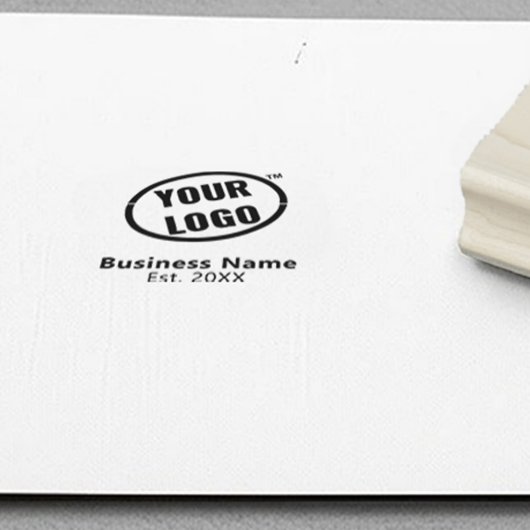 Minimalistische professionele promotionele aangepa rubberstempel