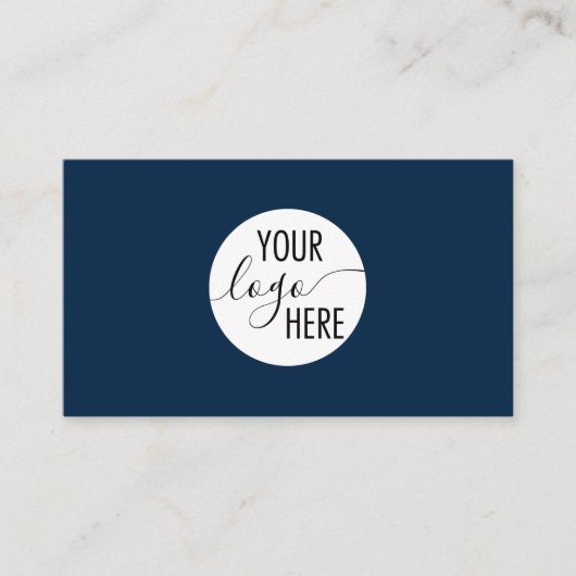 Minimalistische professionele scheepvaartmaatschap visitekaartje (Voorkant)