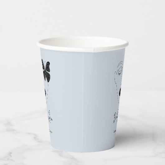 Minimalistische professionele schoonheidssalon bra papieren bekers (Rechts)