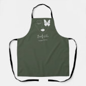 Minimalistische professionele schoonheidssalon bra schort (Voorkant)