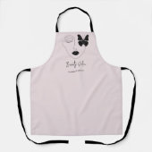 Minimalistische professionele schoonheidssalon bra schort (Voorkant)