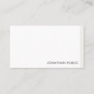 Minimalistische professionele Sjabloon Modern Eleg Visitekaartje