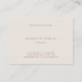  Minimalistische Professionele Sjabloon Moderne To Visitekaartje (Achterkant)