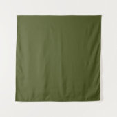 Minimalistische Professionele Solid Army Groene Kl Wandkleed (Voorkant (horizontaal))