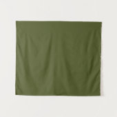 Minimalistische Professionele Solid Army Groene Kl Wandkleed (Voorkant (horizontaal))