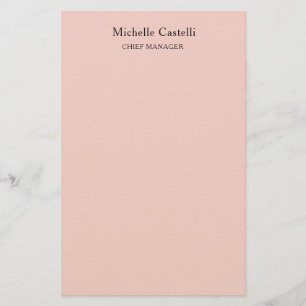 Minimalistische Professionele Unieke Klassieke Pas Briefpapier