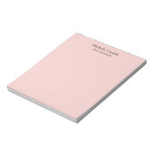 Minimalistische Professionele Unieke Klassieke Pas Notitieblok (Linkerzijde)