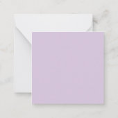 Minimalistische Professionele Unieke Klassieke Pas Notitiekaartje (Achterkant)