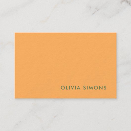 Minimalistische professionele Visitekaartjes (Voorkant)