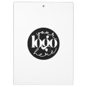 Minimalistische professionele zakelijke aangepaste klembord (Achterkant)
