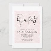 Minimalistische pyjama slumber vrijgezelle strepen kaart (Voorkant)