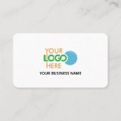 Minimalistische QR-code Digitaal Netwerk Contactge Visitekaartje (Achterkant)