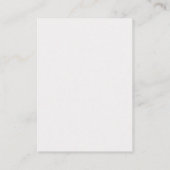 minimalistische QR code eenvoudige bruiloft detai Informatiekaartje (Achterkant)