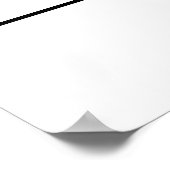 Minimalistische QR Code Scan Me Business Poster (Hoek)