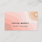 Minimalistische QR-code sjabloon voor visitekaartj Visitekaartje (Achterkant)