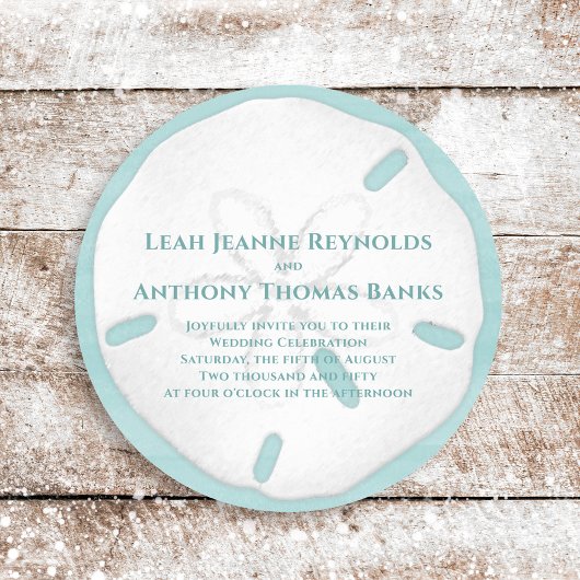 Minimalistische QR-code Strand Tropische Zanddolla Kaart