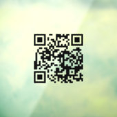 Minimalistische QR-code Volg Ons op Instagram Raamsticker (Vel 3)