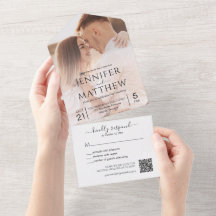 Minimalistische QR-code voor scriptfoto's in één