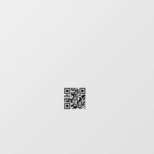 Minimalistische QR-code Zakelijke openingstijden W Raamsticker (Vel)