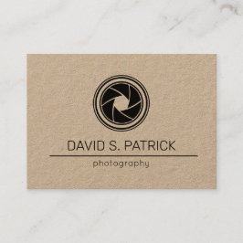 Minimalistische QR-codefotografie Visitekaartje