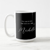 Minimalistische quote | Je kunt het Personalized Koffiemok (Links)