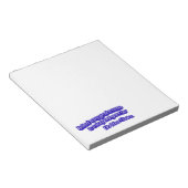 Minimalistische quote notitieblok (Schuin)