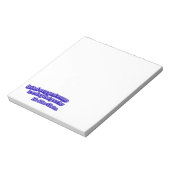 Minimalistische quote notitieblok (Linkerzijde)