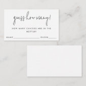 Minimalistische Raad hoeveel Kaart er is (Voorkant / Achterkant)