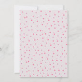 Minimalistische Red Merry feestelijke feestdag Kaart (Achterkant)