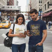 Minimalistische Reisstad | ORD Luchthavencode Chic T-shirt