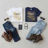 Minimalistische Reisstad | ORD Luchthavencode Chic T-shirt