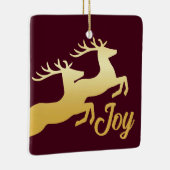Minimalistische Rendier Keramisch Ornament (Rechts)
