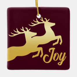 Minimalistische Rendier Keramisch Ornament