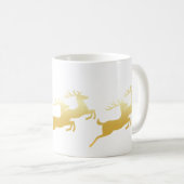 Minimalistische Rendieren Koffiemok (Voorkant rechts)
