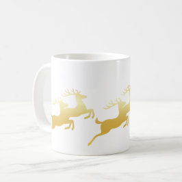 Minimalistische Rendieren Koffiemok