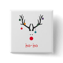 Minimalistische rendieren op witte ho-ho