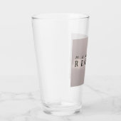 Minimalistische 'Repeat' Whiskey Tumbler-Modern & Glas (Rechts)