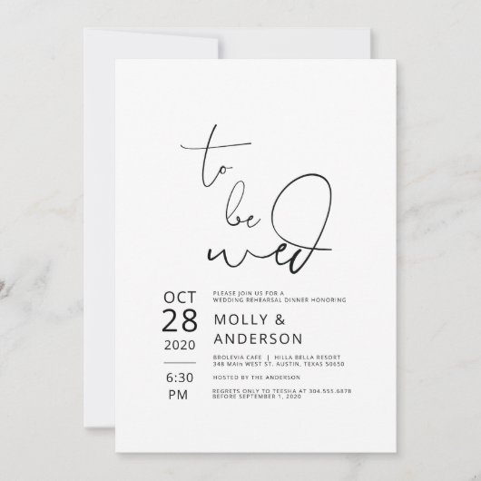 Minimalistische repetities voor weduwen kaart (Voorkant)