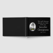 Minimalistische, respectabele sympathiegids gastenboek (Volledig)