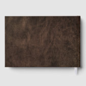 Minimalistische Retirement Music Keyboard Echte Fo Gastenboek (Achterkant)