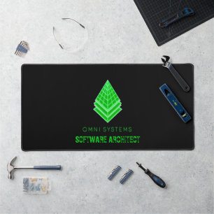 Minimalistische Retro-Futurisme Omni Systems Techn Bureaumat