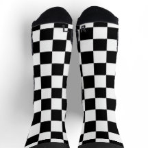 Minimalistische Retro Geruite – Monochrome Streetw