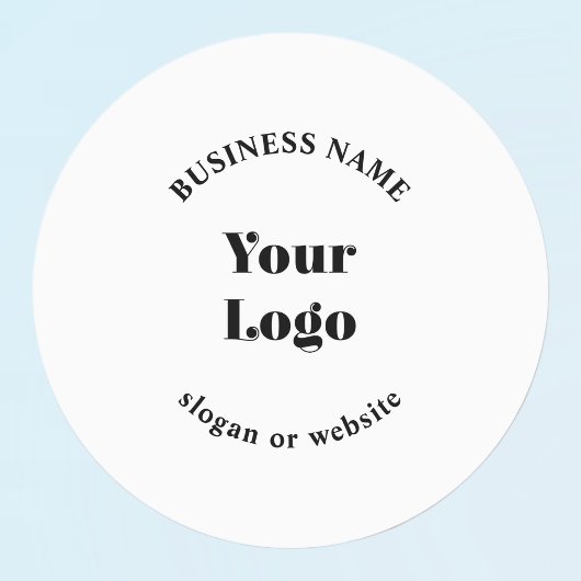 Minimalistische Retro-Moderne Sjabloon voor uw Log Labels