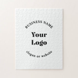 Minimalistische Retro-Moderne Sjabloon voor uw Log Legpuzzel