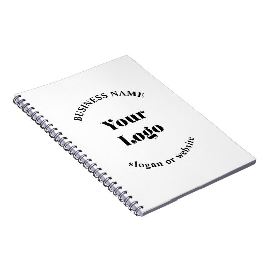 Minimalistische Retro-Moderne Sjabloon voor uw Log Notitieboek (Rechterzijde)