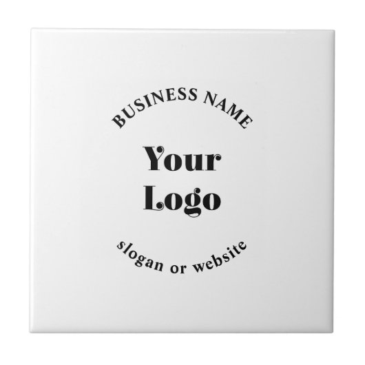 Minimalistische Retro-Moderne Sjabloon voor uw Log Tegeltje (Voorkant)