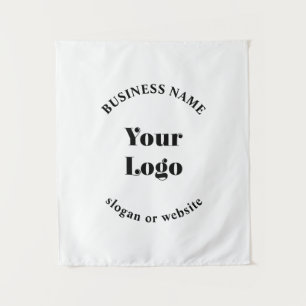 Minimalistische Retro-Moderne Sjabloon voor uw Log Wandkleed