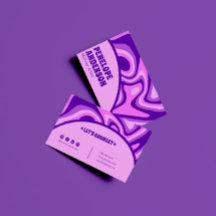 Minimalistische Retro Paarse Roze Abstract Boho Gr