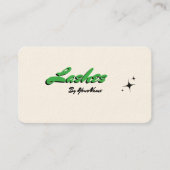 Minimalistische retro-Visitekaartjes Visitekaartje (Voorkant)