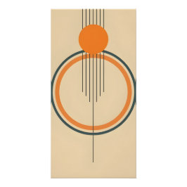 Minimalistische Retro Wall Art Perfect Poster